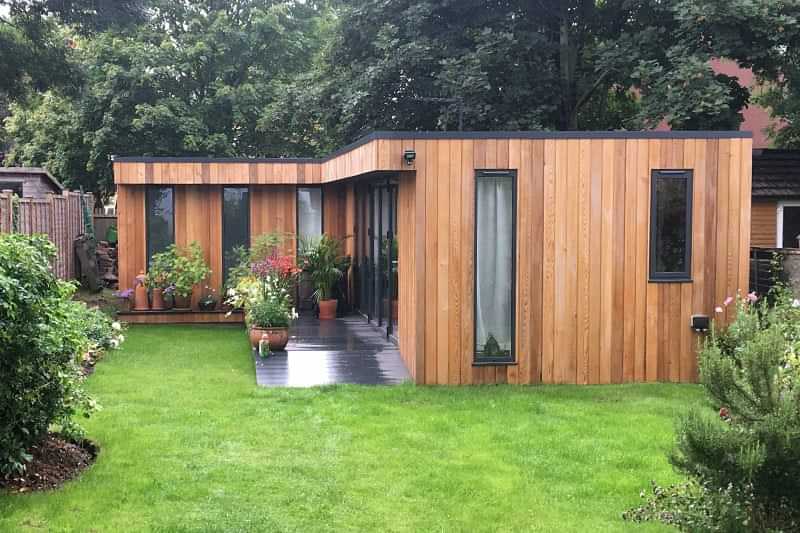 Bureau De Jardin A Toit Plat La Cle Des Bureaux Modernes Bureau De Jardin A Toit Plat La Cle Des Bureaux Modernes